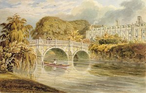 Clare Bridge no rio Cam